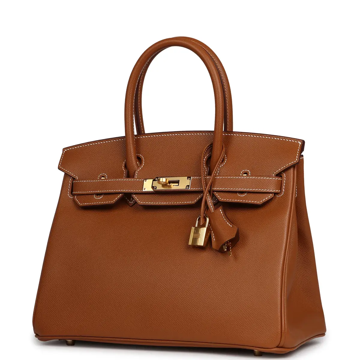 HERMÈS Hermes Birkin 30 Gold Epsom Gold Hardware | Thumbnail 5 HERMÈS Hermes Birkin 30 Gold Epsom Gold Hardware | Thumbnail 5