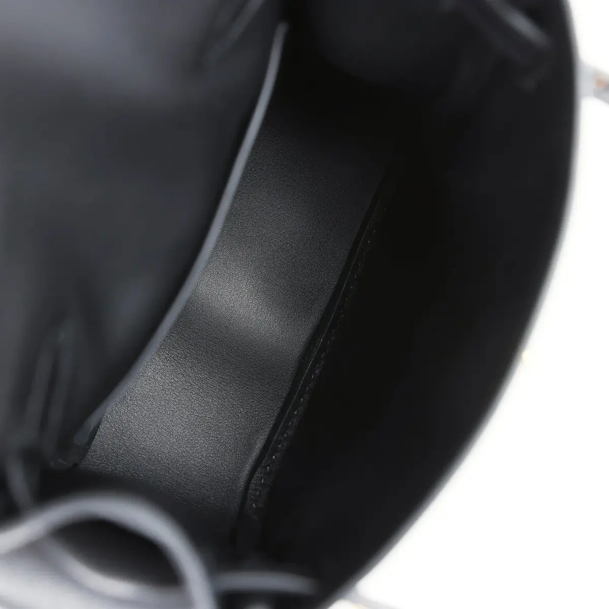 HERMÈS Hermes Mini Kelly Jump Backpack Black Swift Gold Hardware | Thumbnail 12