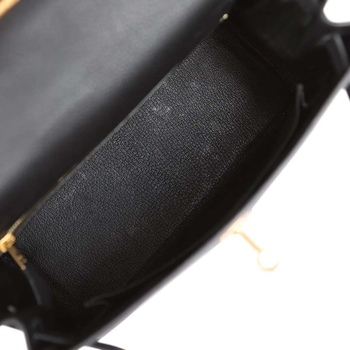 HERMÈS Pre-owned Hermes Kelly Retourne 25 Black Togo Gold Hardware | Thumbnail 9 HERMÈS Pre-owned Hermes Kelly Retourne 25 Black Togo Gold Hardware | Thumbnail 9
