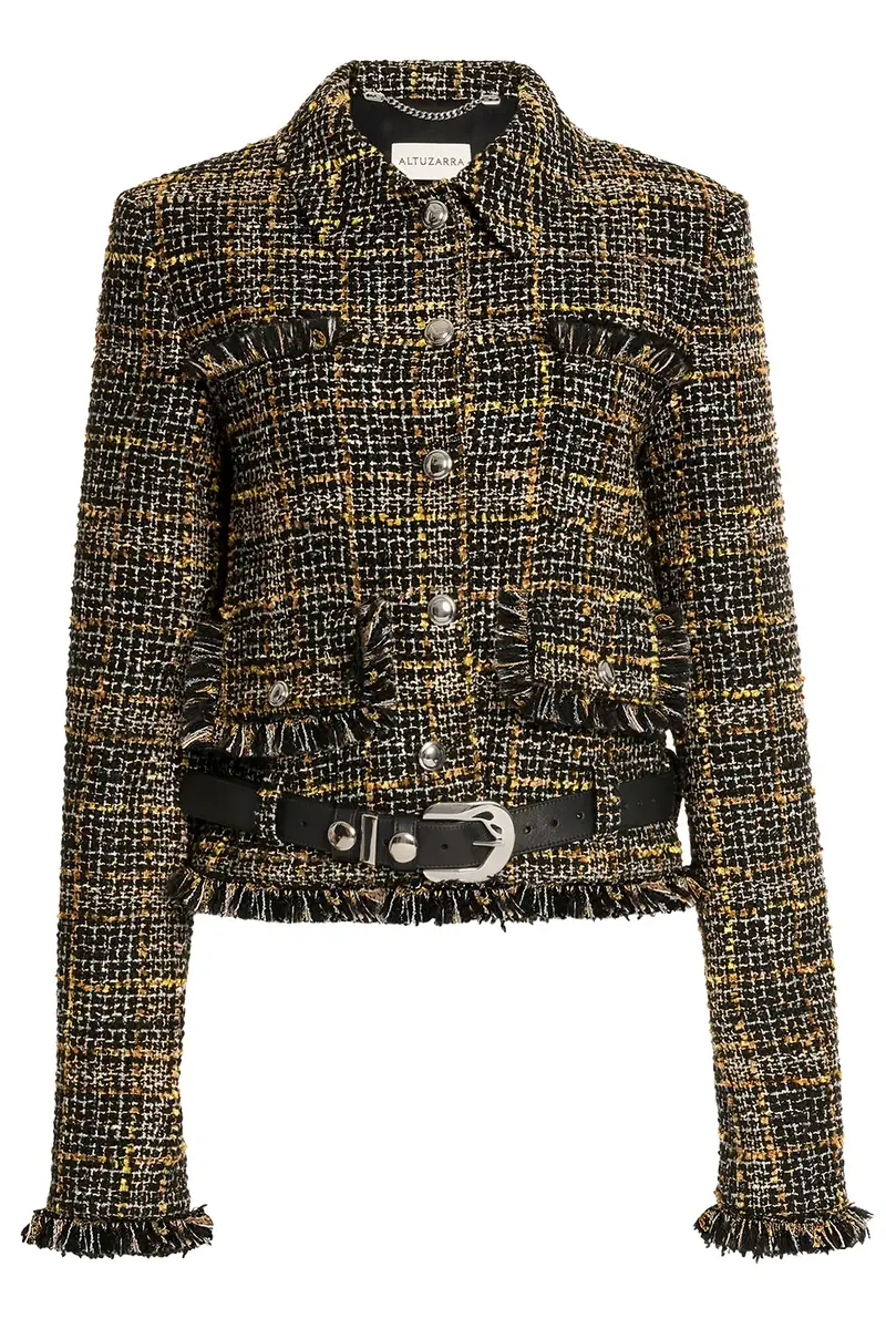 Altuzarra Simons Plaid Jacket | Image 1 Altuzarra Simons Plaid Jacket | Image 1