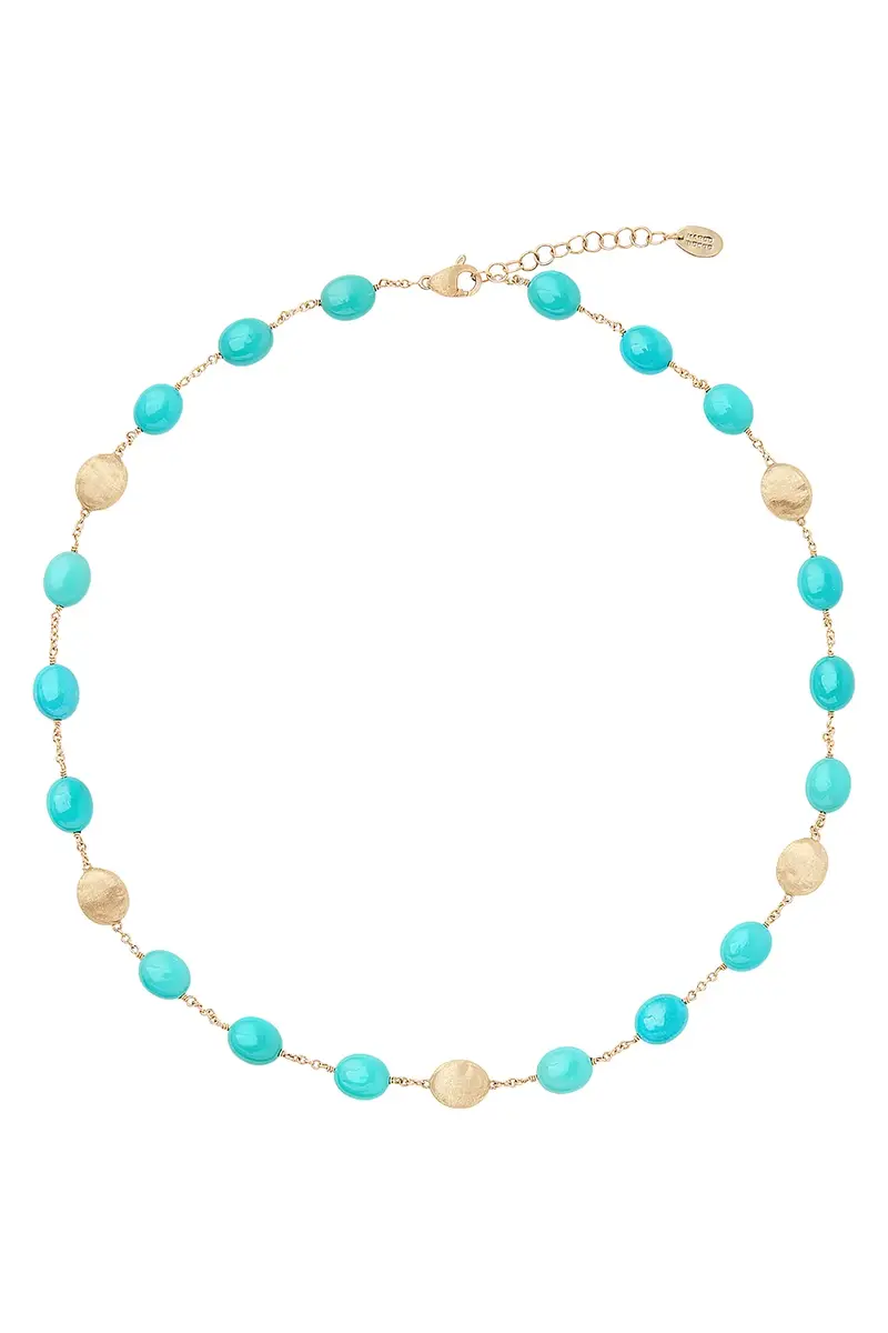 MARCO BICEGO Turquoise Siviglia Necklace | Image 1 MARCO BICEGO Turquoise Siviglia Necklace | Image 1
