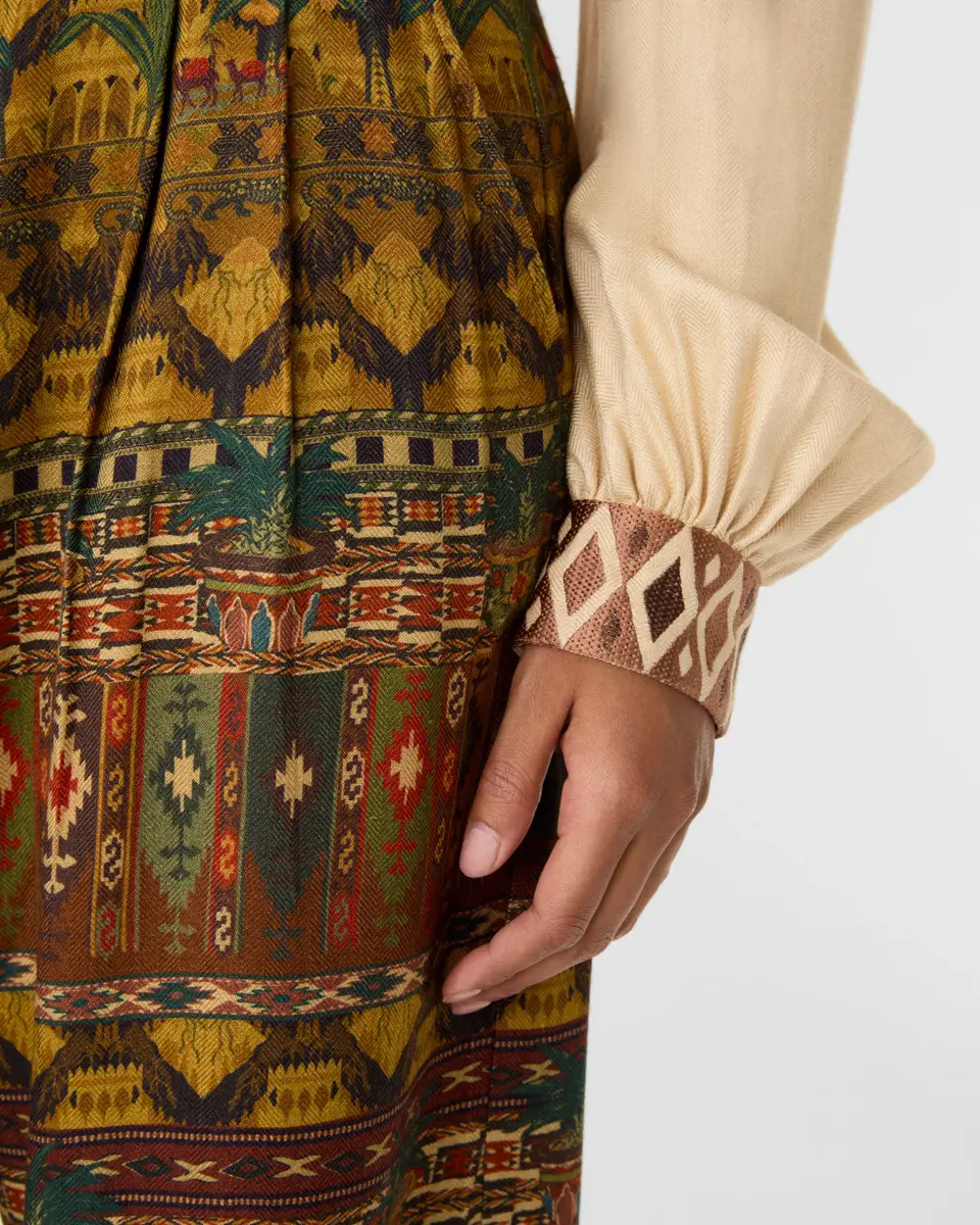 Emporio Sirenuse Annisa Trousers in Desert Print | Thumbnail 4