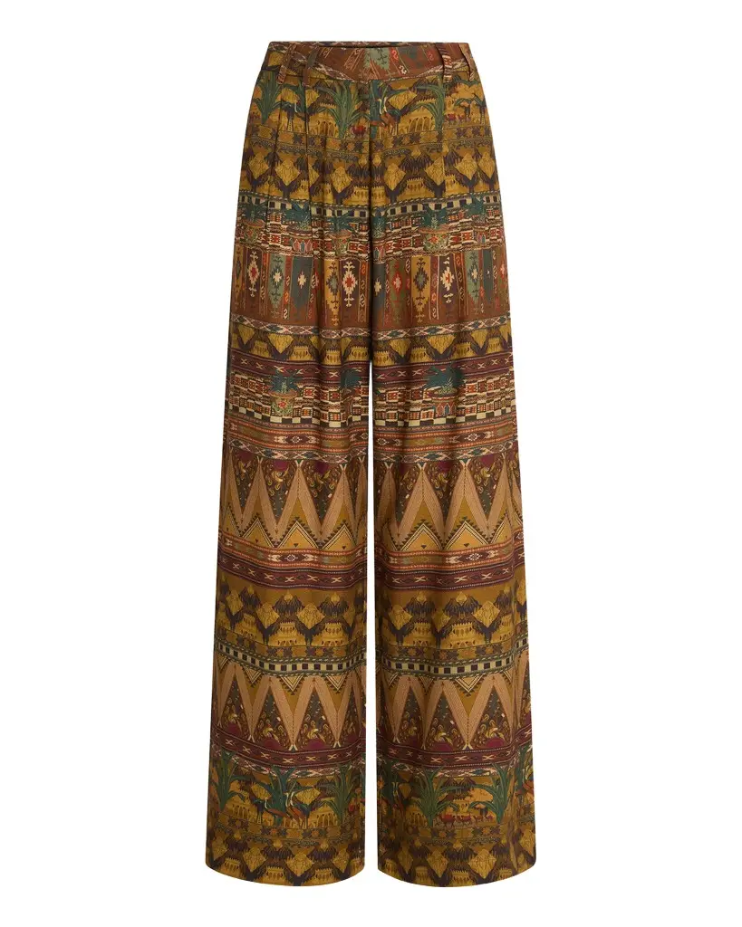 Emporio Sirenuse Annisa Trousers in Desert Print | Image 1 Emporio Sirenuse Annisa Trousers in Desert Print | Image 1