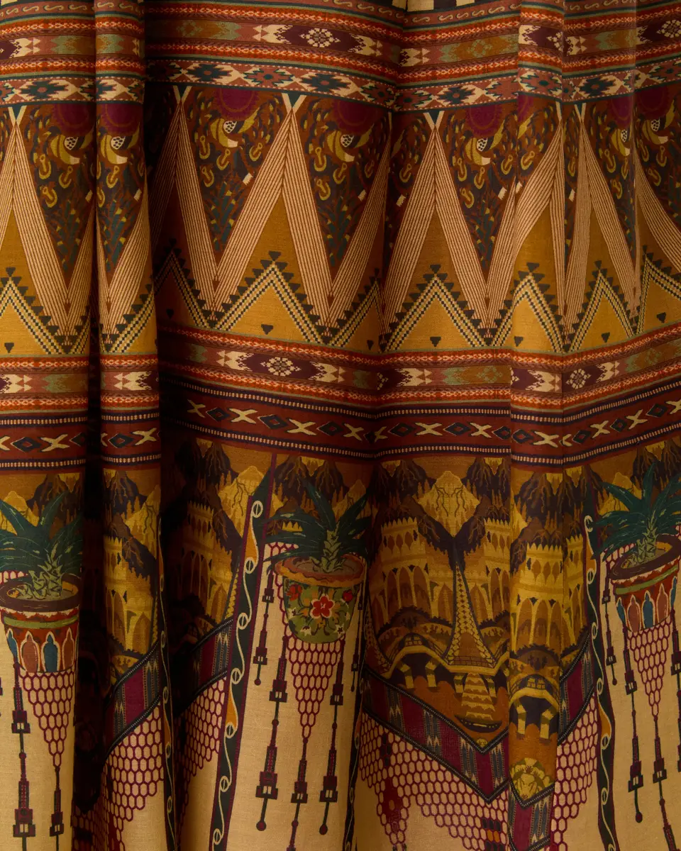 Emporio Sirenuse Valya Dress in Desert Print | Thumbnail 5