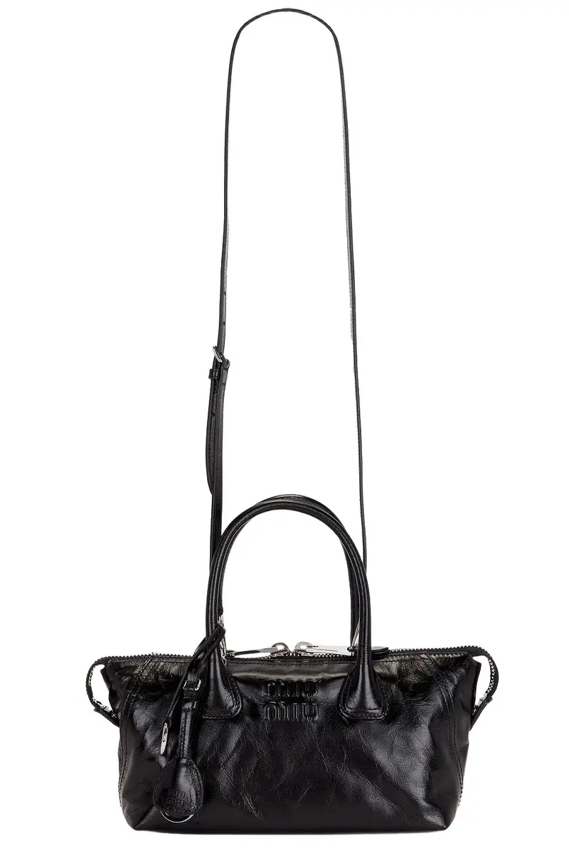 Miu Miu Vitello Shine Tote Bag