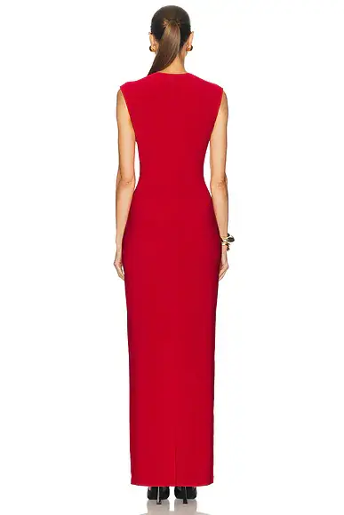 Norma Kamali x Lifestyle Sleeveless Long Dress | Thumbnail 3