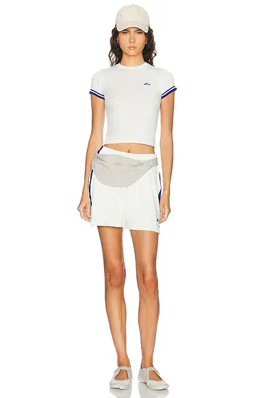 NikeSKIMS Stretch Knit Crop Crewneck Tee | Thumbnail 4 NikeSKIMS Stretch Knit Crop Crewneck Tee | Thumbnail 4