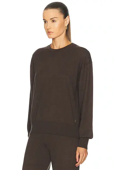 ÉTERNE Brock Cotton Cashmere Sweater | Thumbnail 2