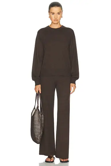 ÉTERNE Brock Cotton Cashmere Sweater | Thumbnail 4