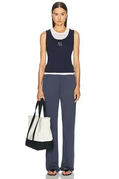 ÉTERNE Lounge Cotton Modal Pant | Thumbnail 5 ÉTERNE Lounge Cotton Modal Pant | Thumbnail 5