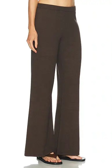 ÉTERNE Wide Leg Cotton Cashmere Lounge Pant | Thumbnail 2 ÉTERNE Wide Leg Cotton Cashmere Lounge Pant | Thumbnail 2