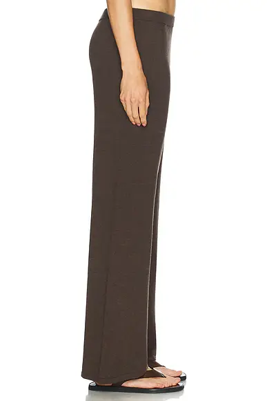 ÉTERNE Wide Leg Cotton Cashmere Lounge Pant | Thumbnail 3 ÉTERNE Wide Leg Cotton Cashmere Lounge Pant | Thumbnail 3
