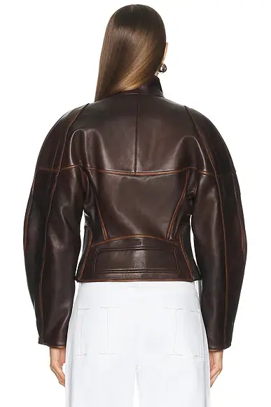 Helmut Lang Saddle Leather Jacket | Thumbnail 4 Helmut Lang Saddle Leather Jacket | Thumbnail 4