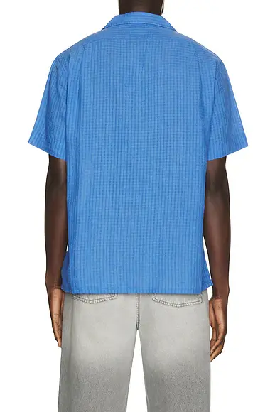 Polo Ralph Lauren Short Sleeve Seersucker Linen Andy Camp Shirt | Thumbnail 2