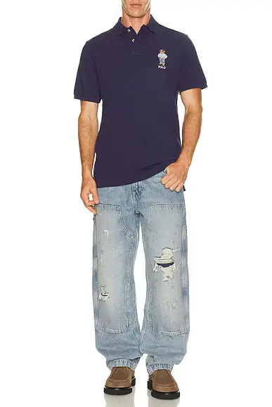 Polo Ralph Lauren Novelty Denim Bear Polo | Thumbnail 3 Polo Ralph Lauren Novelty Denim Bear Polo | Thumbnail 3