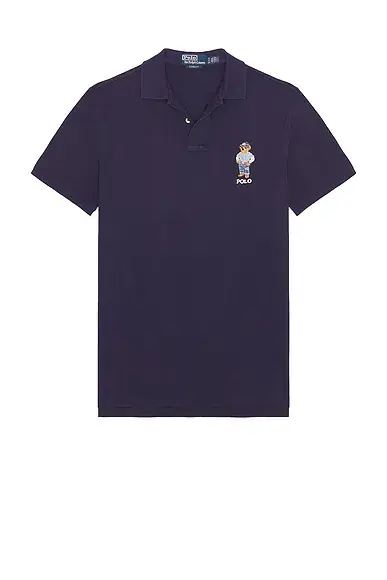 Polo Ralph Lauren Novelty Denim Bear Polo | Thumbnail 4 Polo Ralph Lauren Novelty Denim Bear Polo | Thumbnail 4