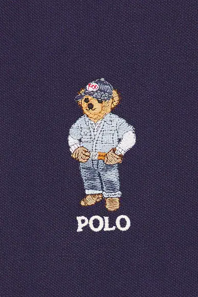 Polo Ralph Lauren Novelty Denim Bear Polo | Thumbnail 5 Polo Ralph Lauren Novelty Denim Bear Polo | Thumbnail 5