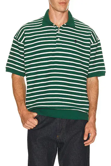 Polo Ralph Lauren Jacquard Textured Striped Polo