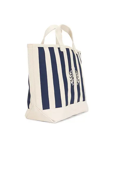 Sporty & Rich NY Crest Beach Tote Bag | Thumbnail 3 Sporty & Rich NY Crest Beach Tote Bag | Thumbnail 3