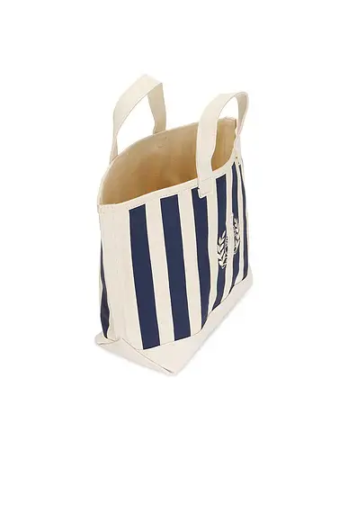 Sporty & Rich NY Crest Beach Tote Bag | Thumbnail 4 Sporty & Rich NY Crest Beach Tote Bag | Thumbnail 4
