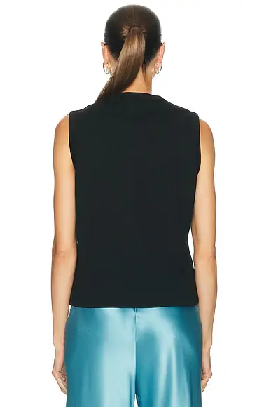 FLORE FLORE Poppy Sleeveless Cardigan | Thumbnail 3 FLORE FLORE Poppy Sleeveless Cardigan | Thumbnail 3