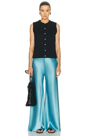 FLORE FLORE Poppy Sleeveless Cardigan | Thumbnail 4 FLORE FLORE Poppy Sleeveless Cardigan | Thumbnail 4