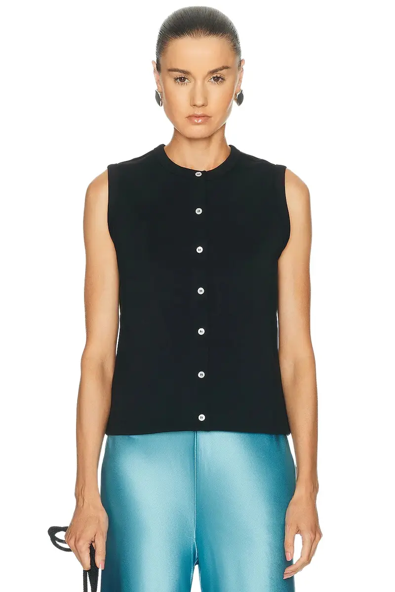 Poppy Sleeveless Cardigan