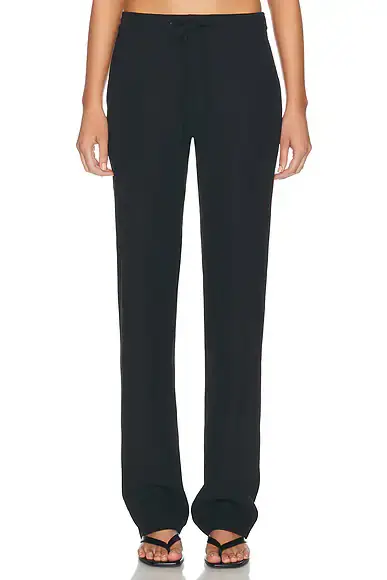 EAVES Brynn Polished Crepe Pant | Image 1 EAVES Brynn Polished Crepe Pant | Image 1