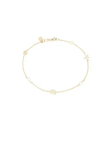 Sydney Evan Shells Chain Bracelet | Thumbnail 2