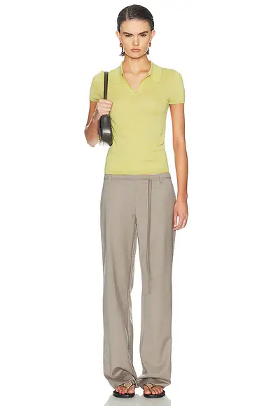 EAVES Emaw Knit Polo | Thumbnail 4 EAVES Emaw Knit Polo | Thumbnail 4