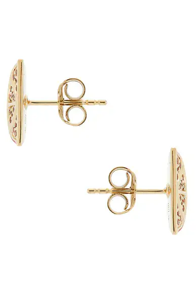 Sydney Evan Orange Slice Stud Earrings | Thumbnail 2