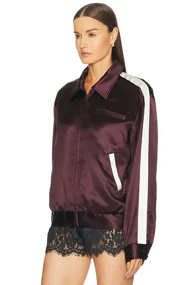 Maison Margiela Satin Bomber Jacket | Thumbnail 2 Maison Margiela Satin Bomber Jacket | Thumbnail 2