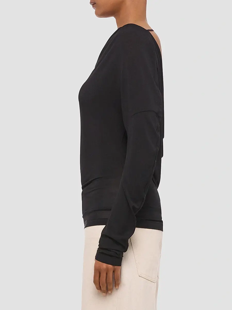 Helmut Lang Women's Open-Back Cowlneck Top | Thumbnail 6 Helmut Lang Women's Open-Back Cowlneck Top | Thumbnail 6