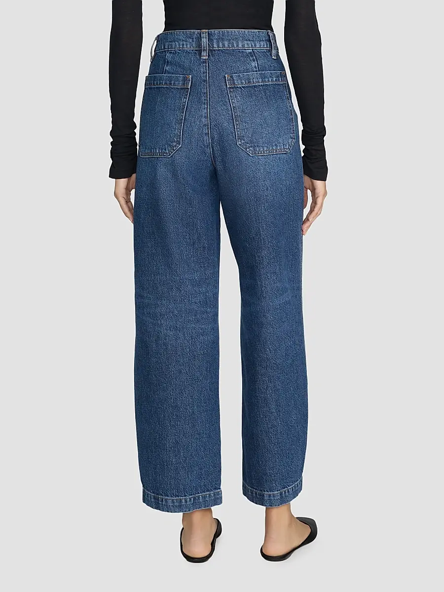 Frame Women's The Ranger Barrel-Leg Jeans | Thumbnail 2 Frame Women's The Ranger Barrel-Leg Jeans | Thumbnail 2