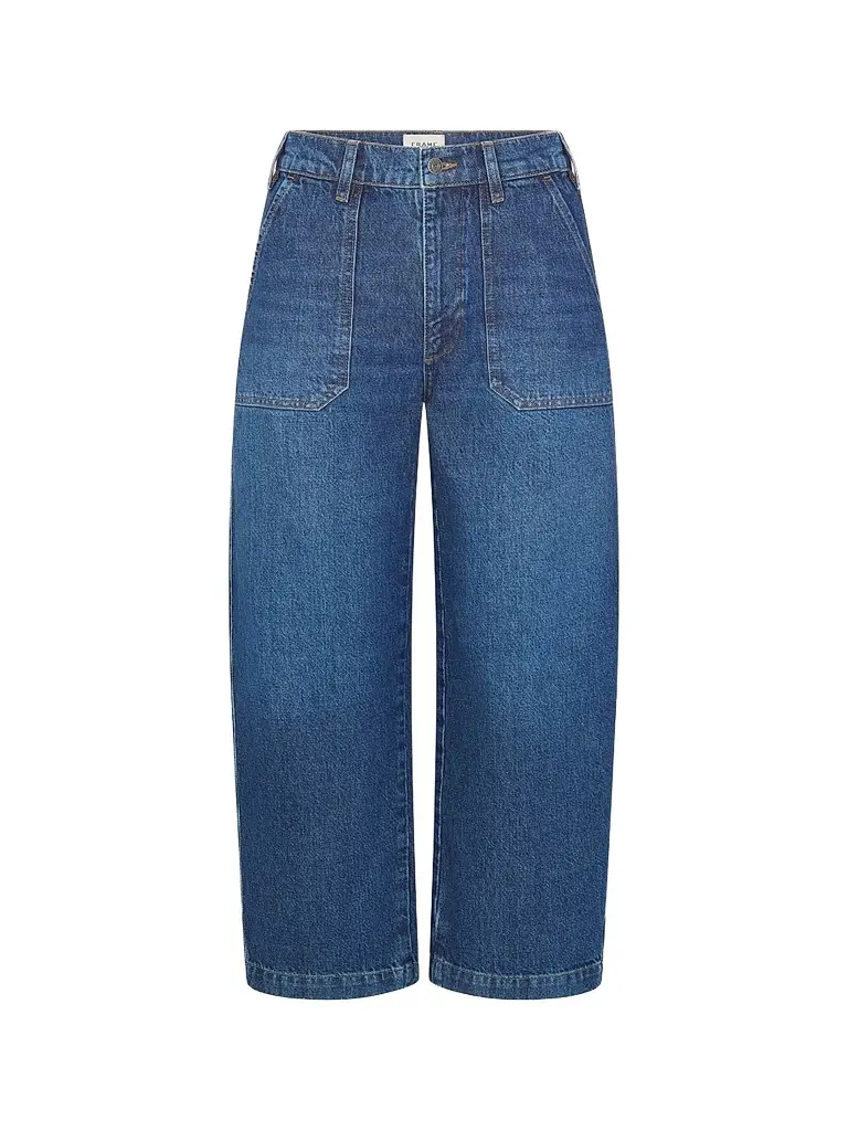 FRAME Women's The Ranger Barrel-Leg Jeans - Terrace | Image 1 FRAME Women's The Ranger Barrel-Leg Jeans - Terrace | Image 1
