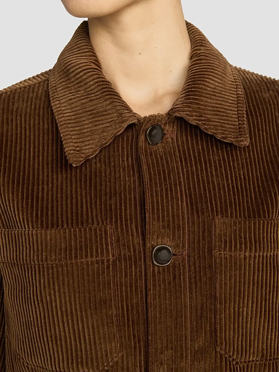 Frame Women's The Small Cotton Corduroy Jacket | Thumbnail 4