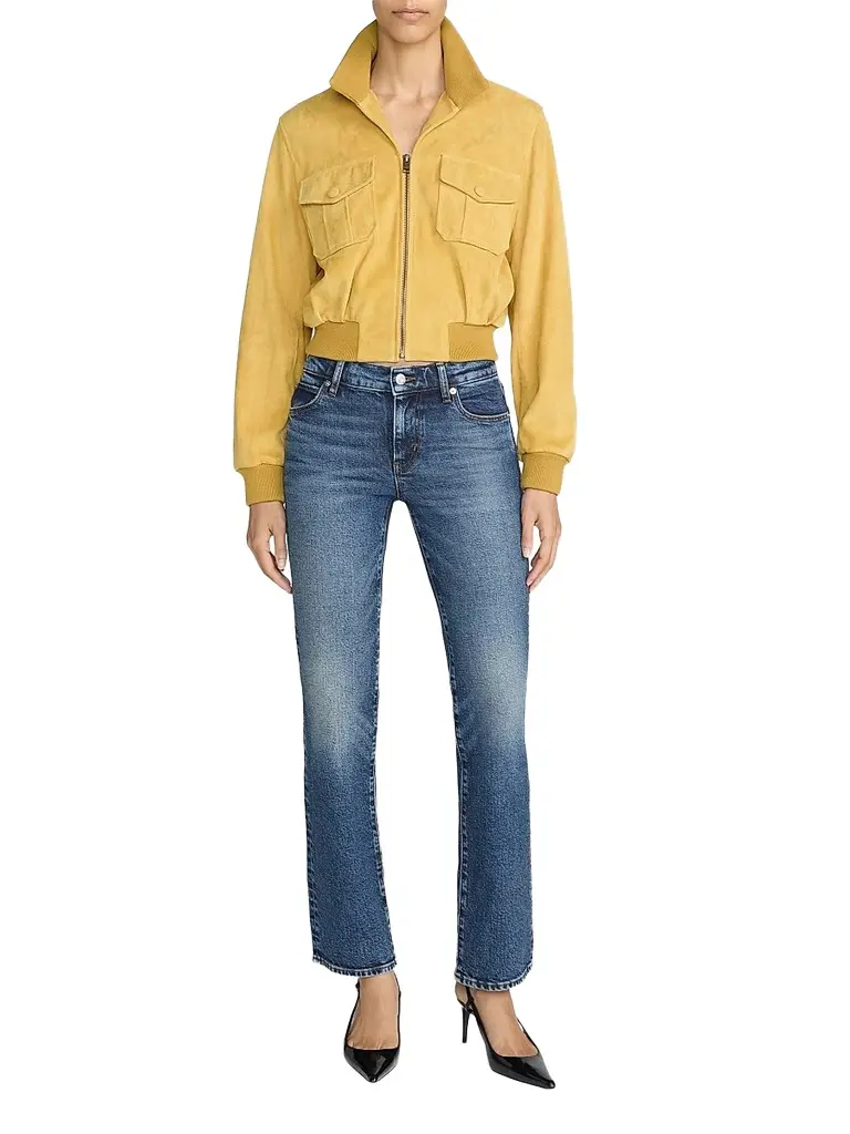 FRAME Women's The Cigarette Whiskered Jeans - Ravenna | Image 1 FRAME Women's The Cigarette Whiskered Jeans - Ravenna | Image 1