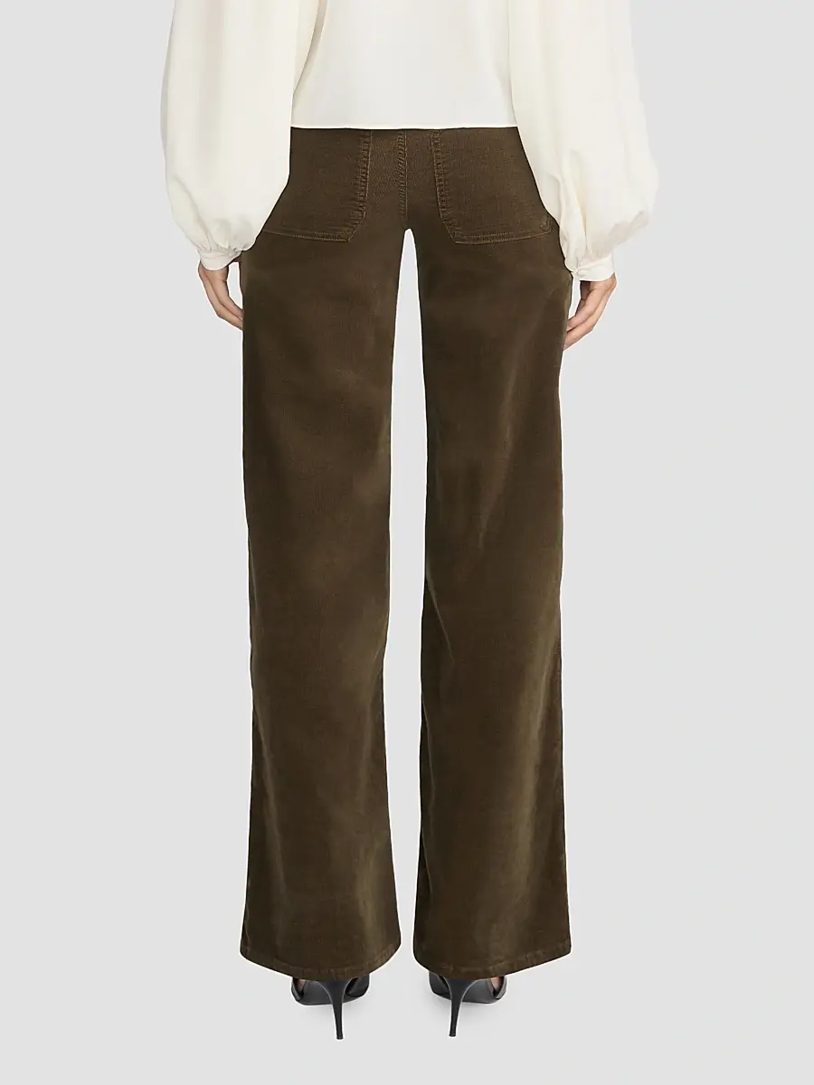 Frame Women's Le Slim Palazzo Modernist Pocket Corduroy Pants | Thumbnail 2 Frame Women's Le Slim Palazzo Modernist Pocket Corduroy Pants | Thumbnail 2