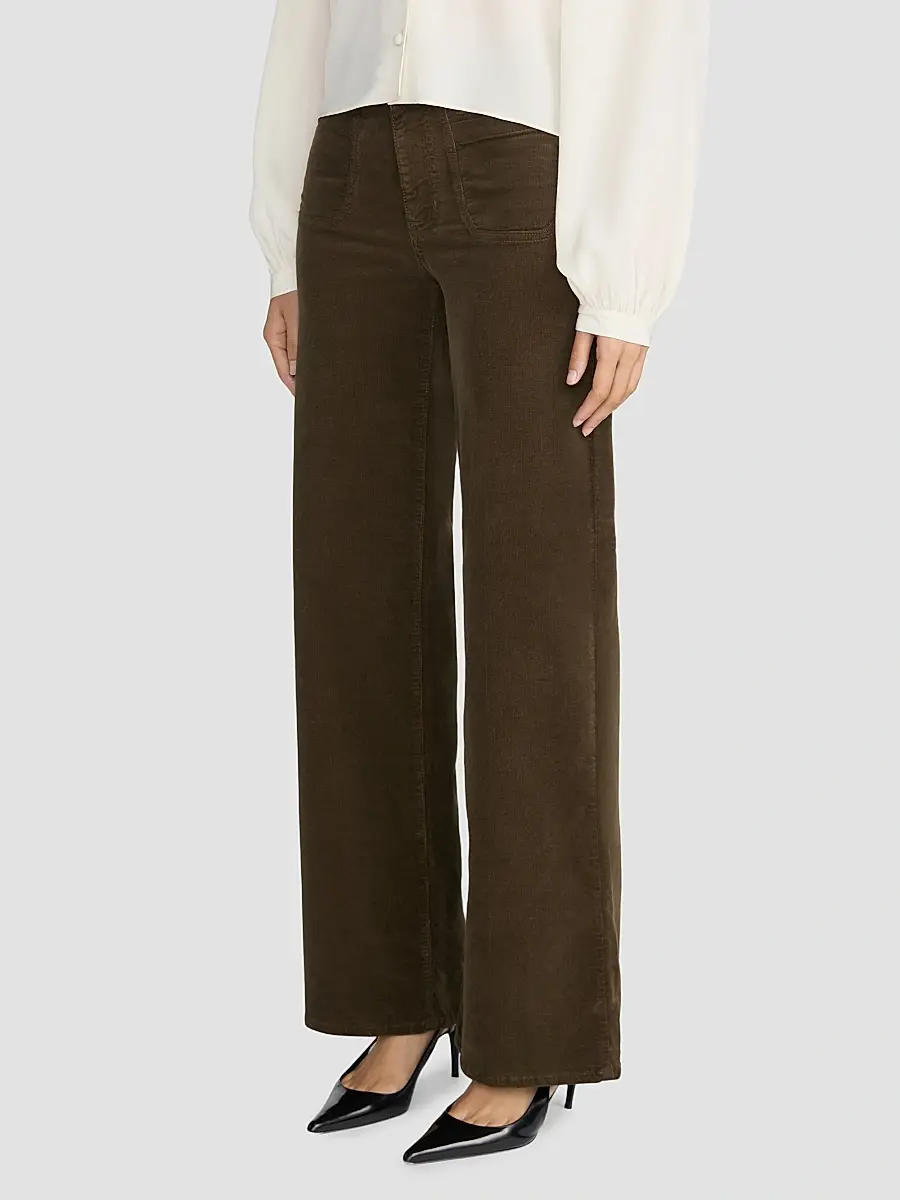 Frame Women's Le Slim Palazzo Modernist Pocket Corduroy Pants | Thumbnail 5 Frame Women's Le Slim Palazzo Modernist Pocket Corduroy Pants | Thumbnail 5