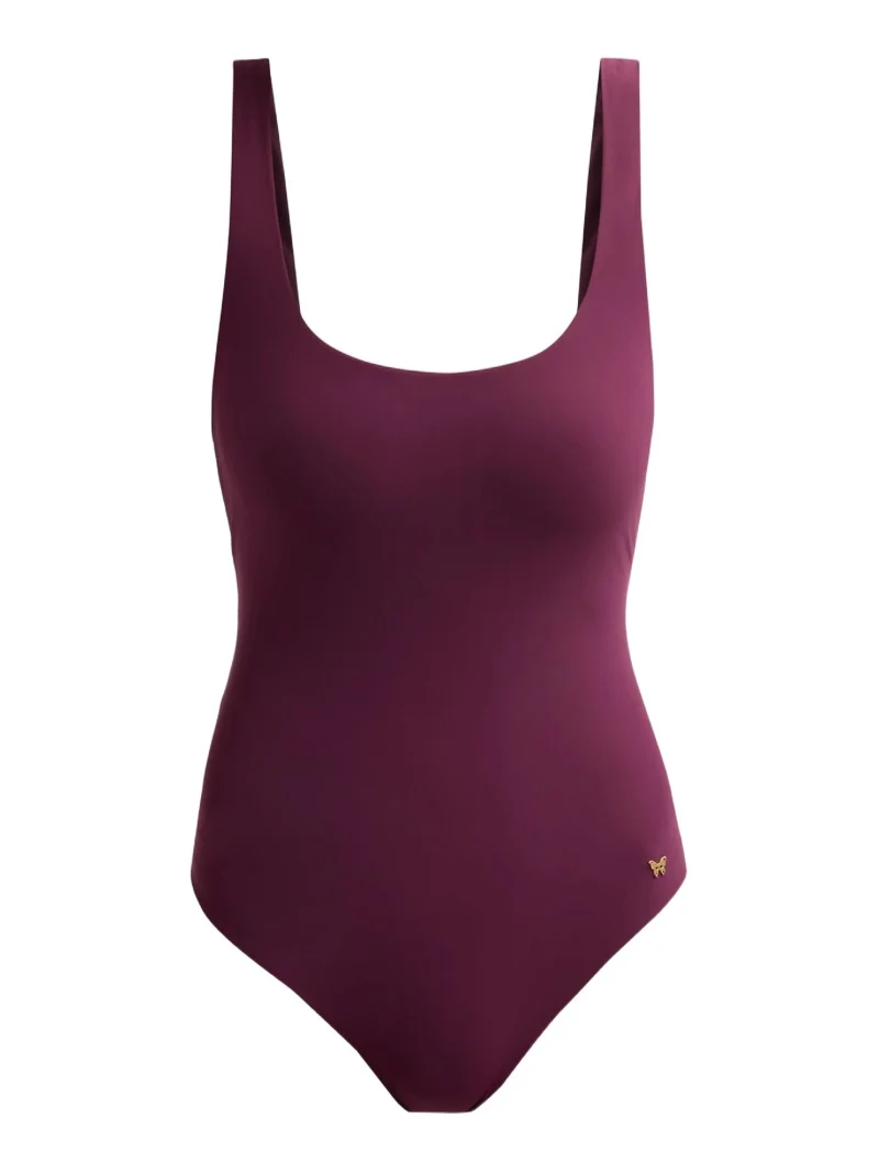Women's Lace-Up One-Piece Swimsuit