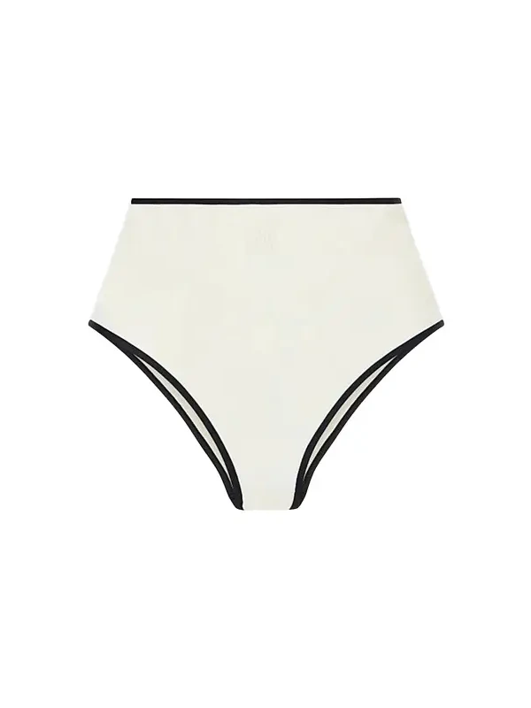 Kiki de Montparnasse Women's Contraste High-Waisted Bikini Bottom