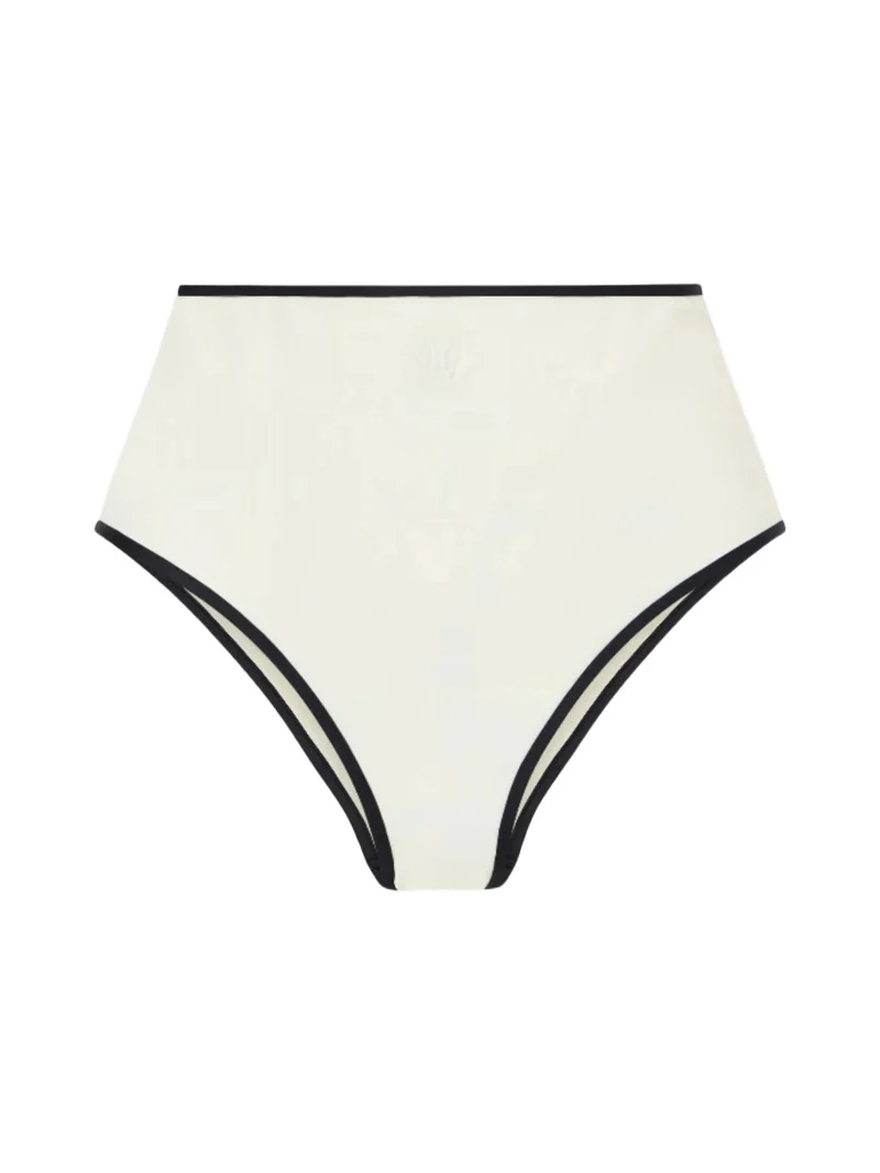 Women's Contraste High-Waisted Bikini Bottom