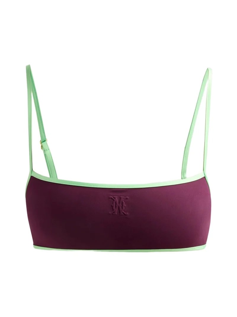 Women's Contraste Straight Neck Bikini Top Women's Contraste Straight Neck Bikini Top