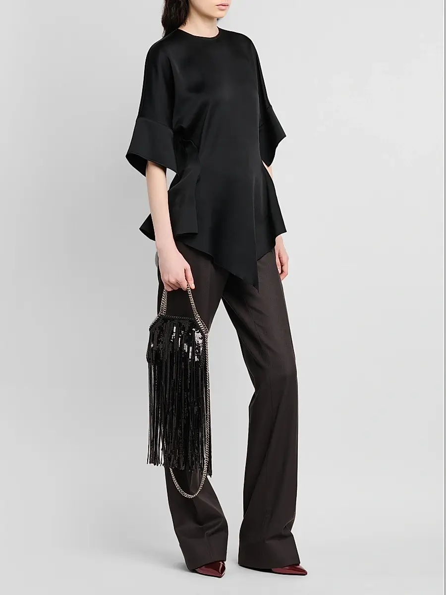 Stella McCartney Women's Falabella Sequined Fringe Bag | Thumbnail 5 Stella McCartney Women's Falabella Sequined Fringe Bag | Thumbnail 5