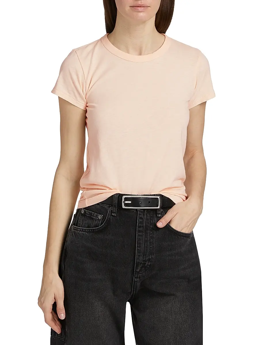 rag & bone Women's The Slub Cotton T-Shirt | Thumbnail 3