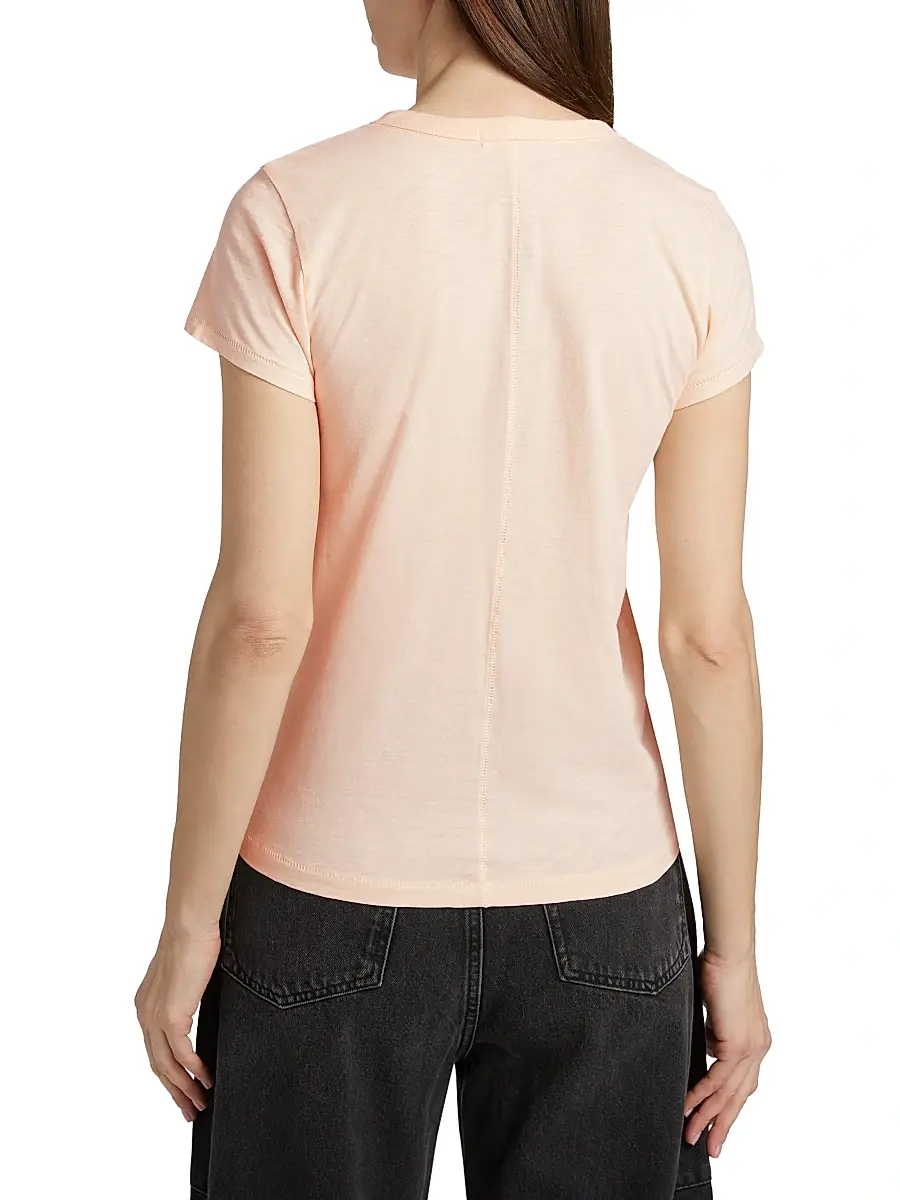 rag & bone Women's The Slub Cotton T-Shirt | Thumbnail 5