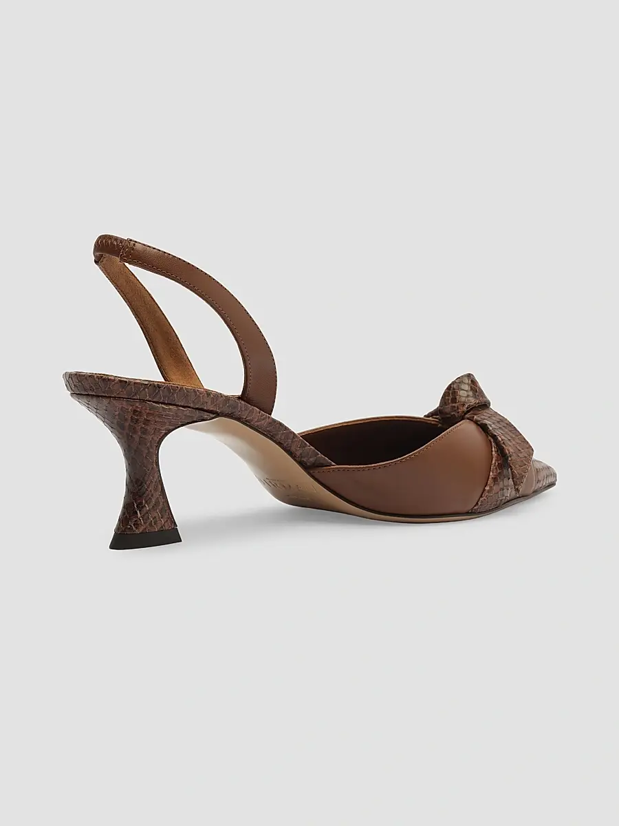 Alexandre Birman Women's Clarita 60MM Leather Slingback Pumps | Thumbnail 3 Alexandre Birman Women's Clarita 60MM Leather Slingback Pumps | Thumbnail 3