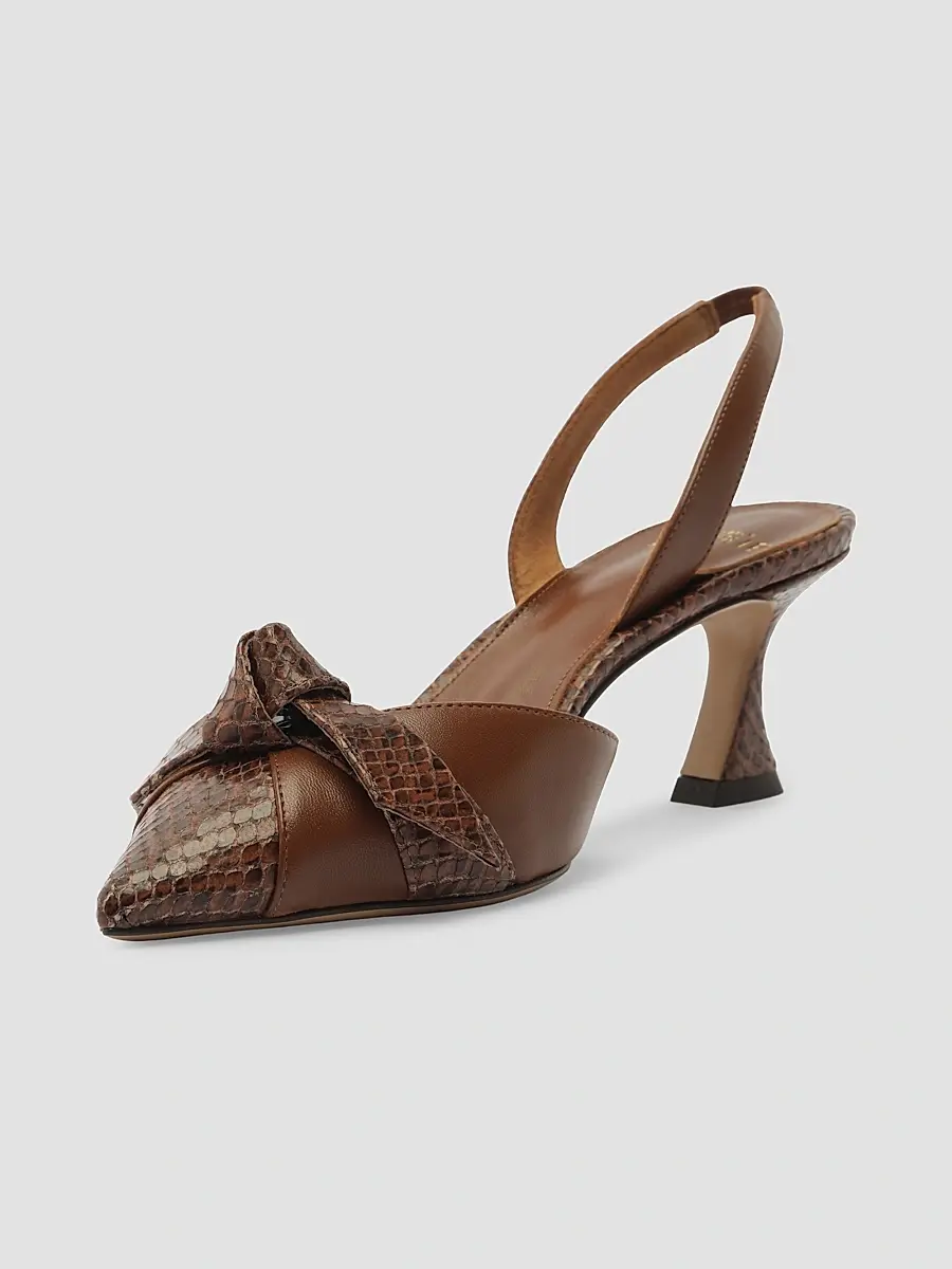 Alexandre Birman Women's Clarita 60MM Leather Slingback Pumps | Thumbnail 5 Alexandre Birman Women's Clarita 60MM Leather Slingback Pumps | Thumbnail 5