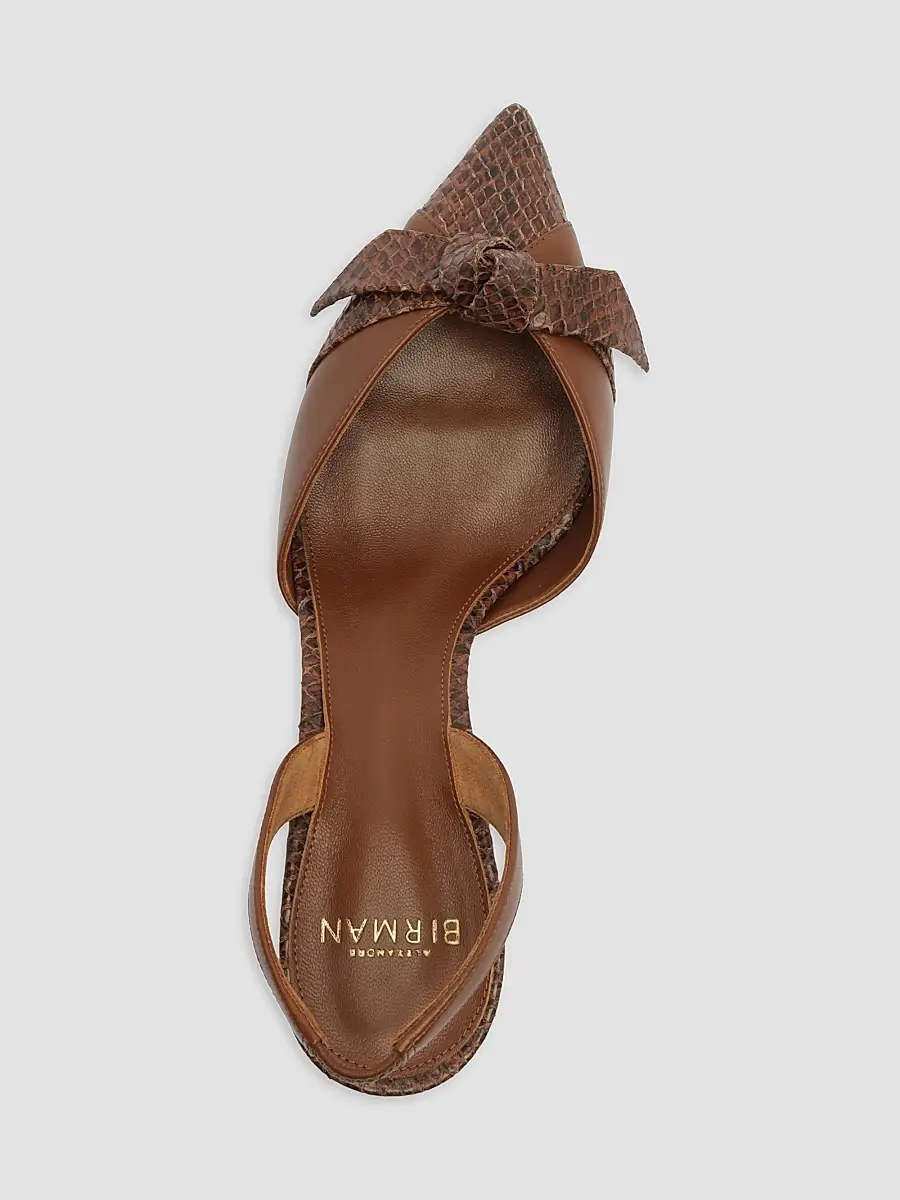 Alexandre Birman Women's Clarita 60MM Leather Slingback Pumps | Thumbnail 7 Alexandre Birman Women's Clarita 60MM Leather Slingback Pumps | Thumbnail 7