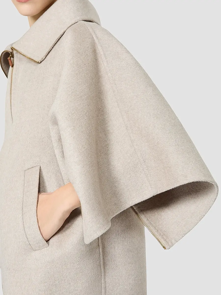 Max Mara Women's Double Cashmere Cropped Coat | Thumbnail 4 Max Mara Women's Double Cashmere Cropped Coat | Thumbnail 4